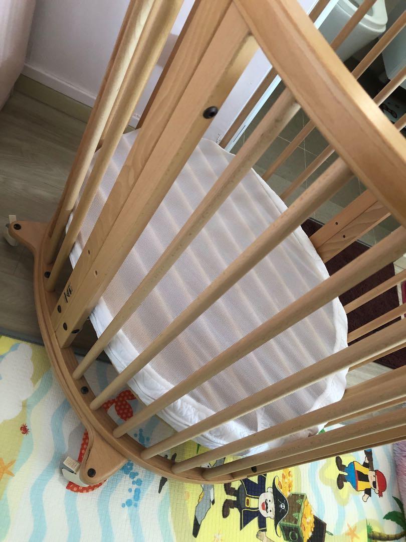 Hardly Used Stokke Sleepi Mini baby cot, Babies & Kids, Baby Nursery