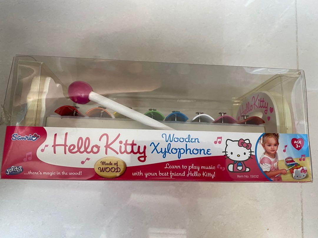 Hello Kitty Wooden Xylophone, Hobbies & Toys, Toys & Games on Carousell
