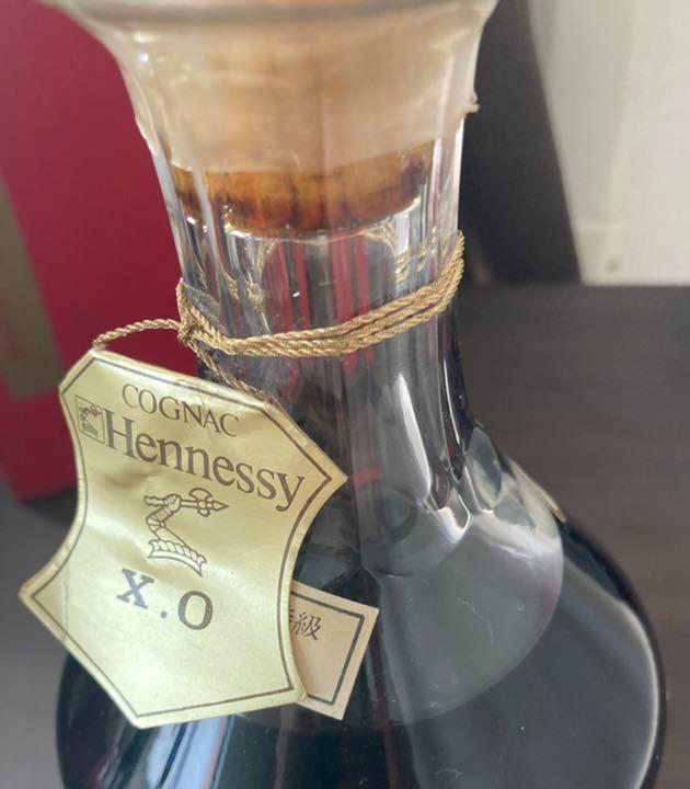 Hennessy X.O. Carafe Baccarat 1980s, 嘢食& 嘢飲, 酒精飲料