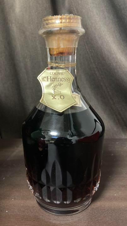 Hennessy X.O. Carafe Baccarat 1980s, 嘢食& 嘢飲, 酒精飲料