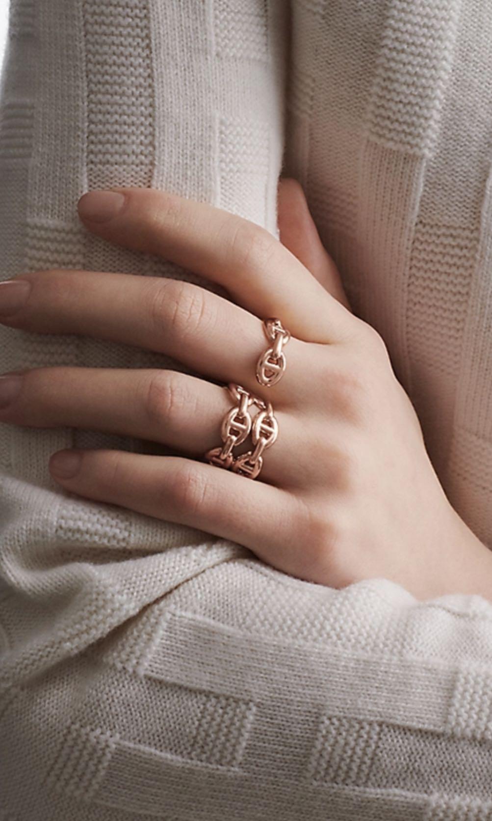 Hermes store double ring