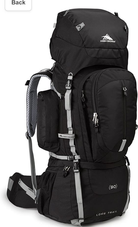 High Sierra 90L backpack, Men's Fashion 