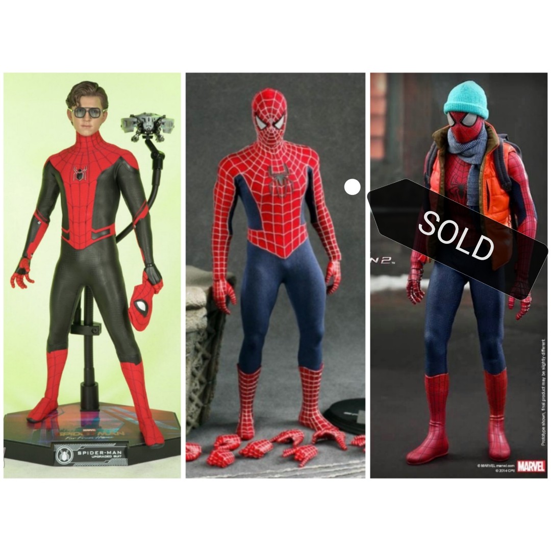 Hot Toys Spider Man Advance Suit, Sam Raimi Red Suit 1/6, Hobbies & Toys,  Collectibles & Memorabilia, Fan Merchandise on Carousell
