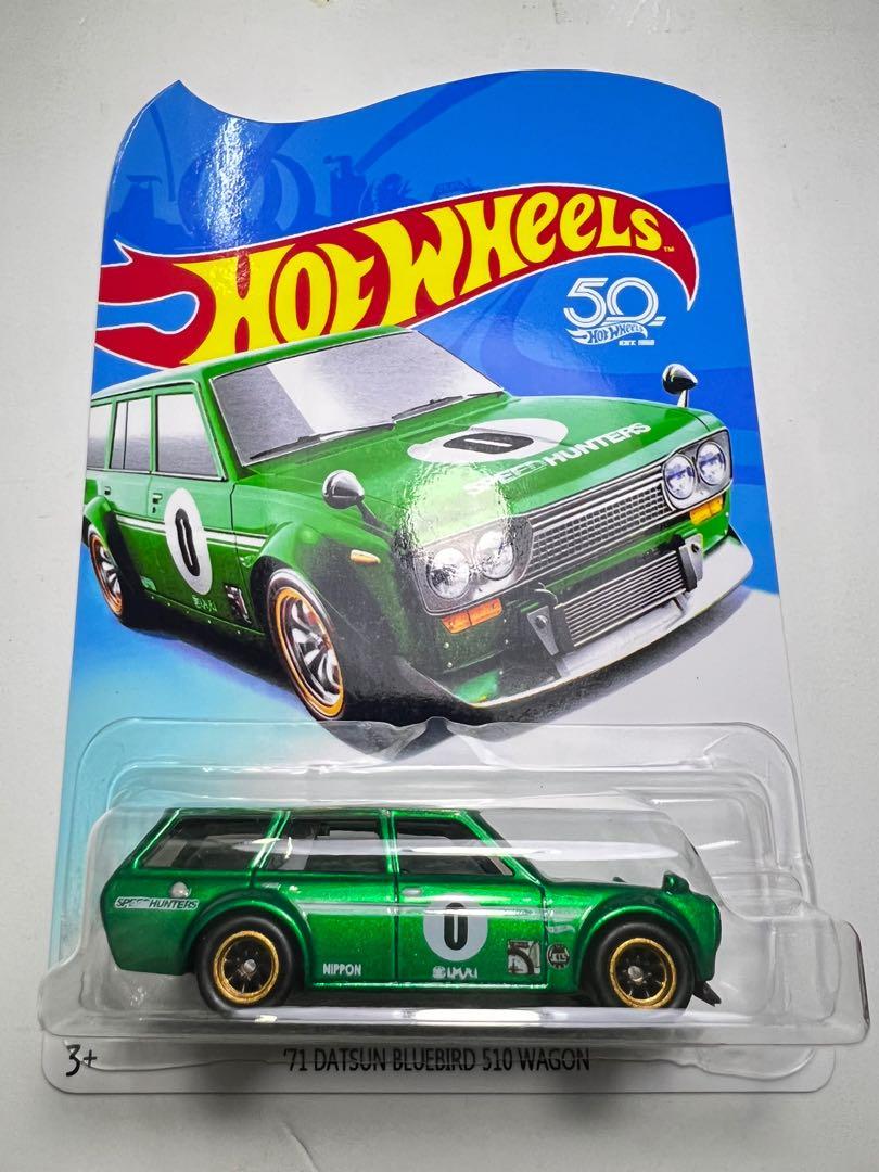 Hot wheels 71 datsun bluebird 510 wagon sales