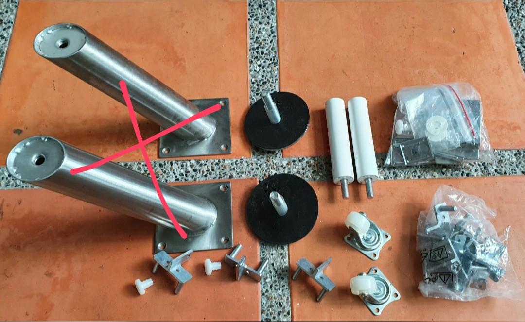 IKEA Assorted Brackets (Category: Home Improvement Tools & Accessories) located in Singapore. Submitted by zab_boom (Listing ID 1128409812, Image 1). Description: IKEA CAPITA Bar Counter Brackets & Other Brackets from $2.