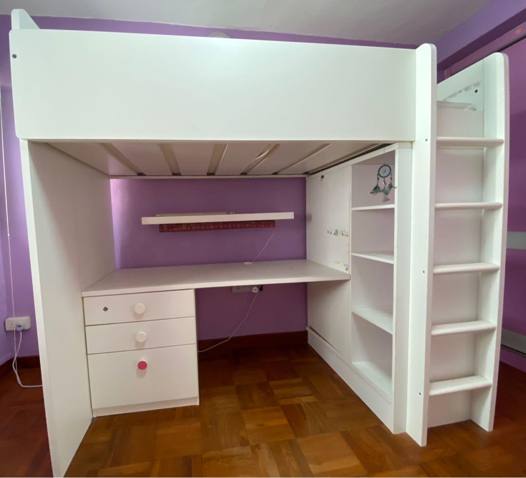 Ikea stuva loft hotsell bed for sale