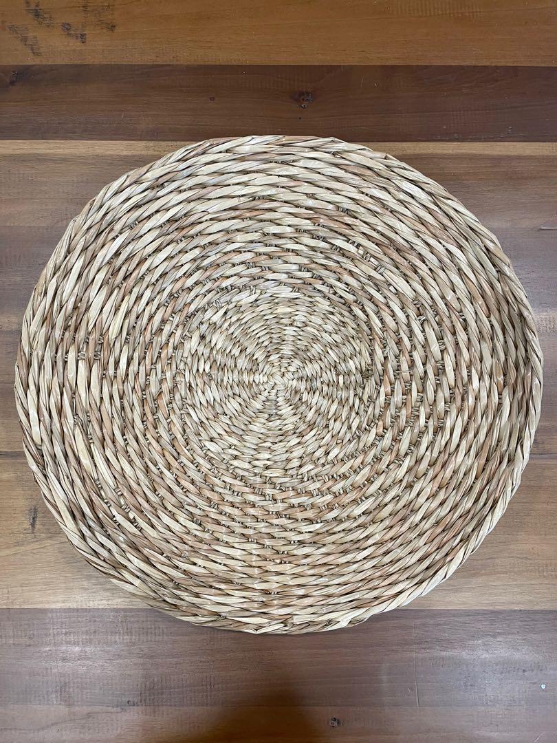 IKEA rattan decorative dish, Furniture & Home Living, Home Decor, Vases