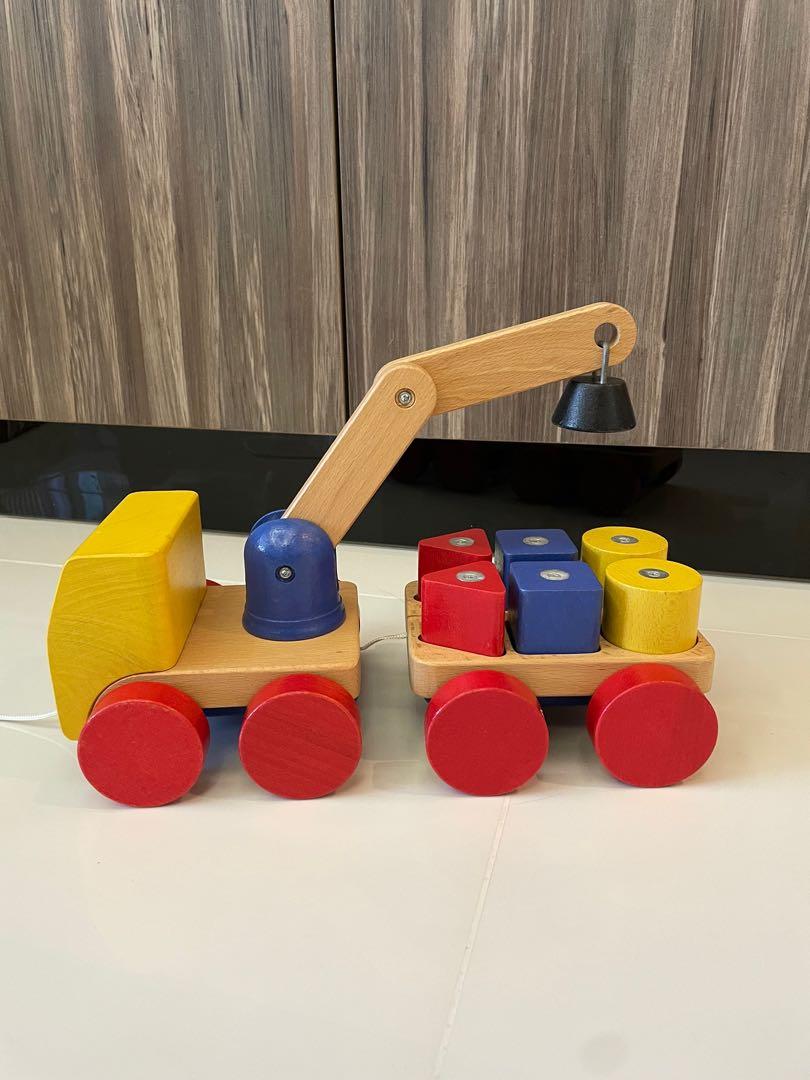 IKEA Toy Truck, arm and blocks, Hobbies & Toys, Toys & Games on Carousell