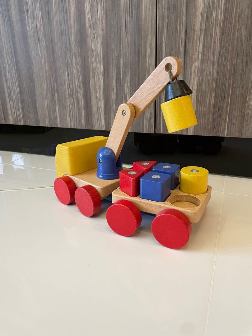 IKEA Toy Truck, arm and blocks, Hobbies & Toys, Toys & Games on Carousell