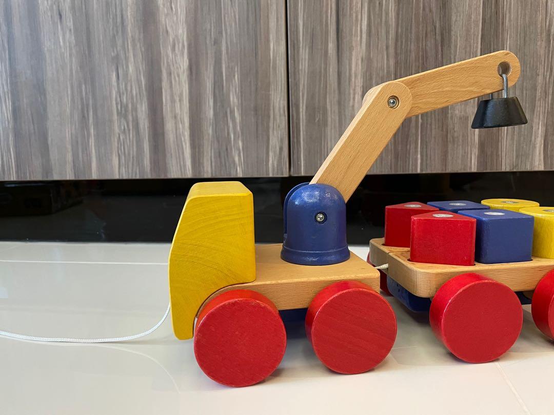 IKEA Toy Truck, arm and blocks, Hobbies & Toys, Toys & Games on Carousell