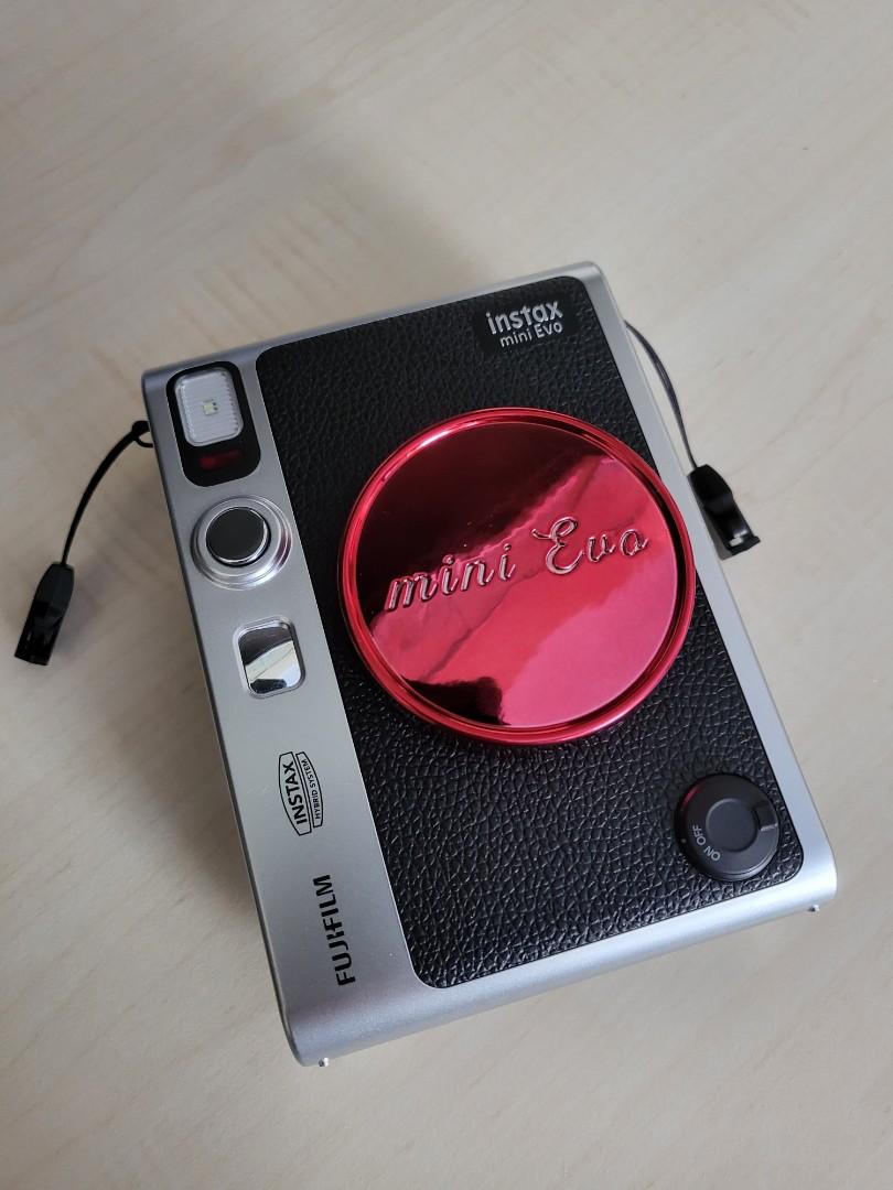 Instax mini evo lens cap, Photography, Cameras on Carousell