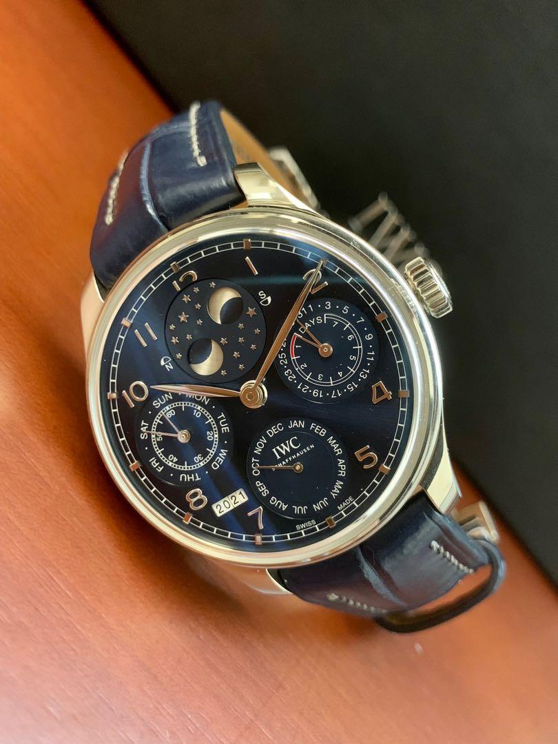 IWC PORTUGIESER PERPETUAL CALENDAR IW503401 White Gold