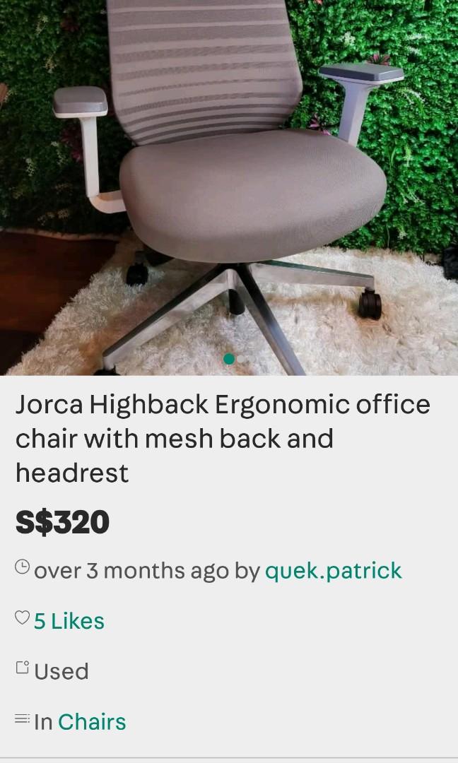 Jorca highback office on sale chair