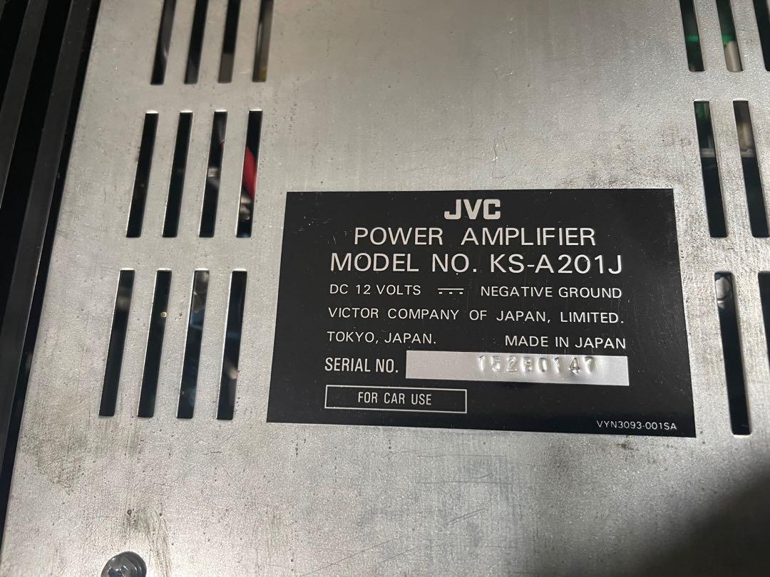 JVC KSA201J Car Amplifier, Audio, Other Audio Equipment on Carousell