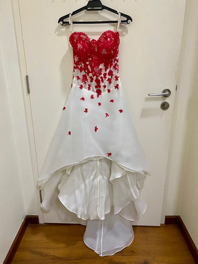 Keith Kee Evening Gown, Women's Fashion, Dresses & Sets, Evening