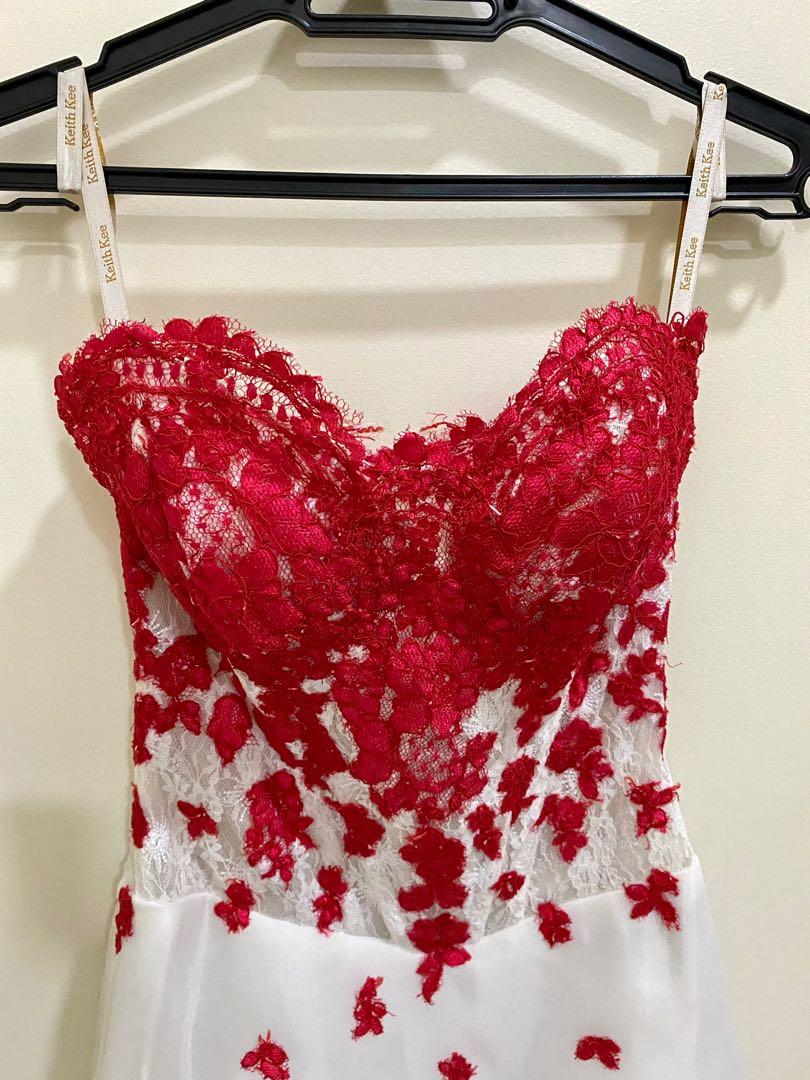 Keith Kee Evening Gown, Women's Fashion, Dresses & Sets, Evening