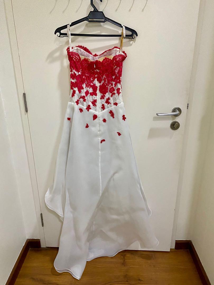 Keith Kee Evening Gown, Women's Fashion, Dresses & Sets, Evening