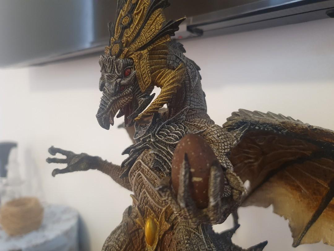 King Draako, McFarlane Dragons (Category: Figurines & Statues) located in Quezon City. Submitted by r.diaz (Listing ID 1133800049, Image 3). Description: Up for sale is the legendary King Draako, from series 1 of the McFarlane Dragons toy line. Released way back in 2008, King Draako is the centerpiece of any dragon collectors display cabinet. Item is in good condition, though it is a bit sticky from the Philippine humid conditions. Never played w
