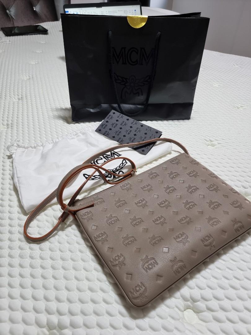 Klara crossbody pouch in monogram leather sales