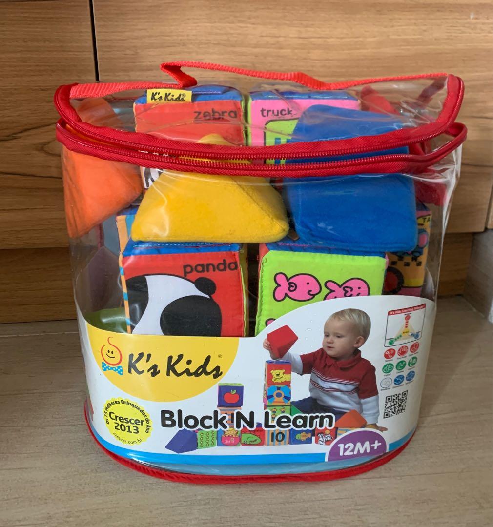 K s Kids block and learn Carousell