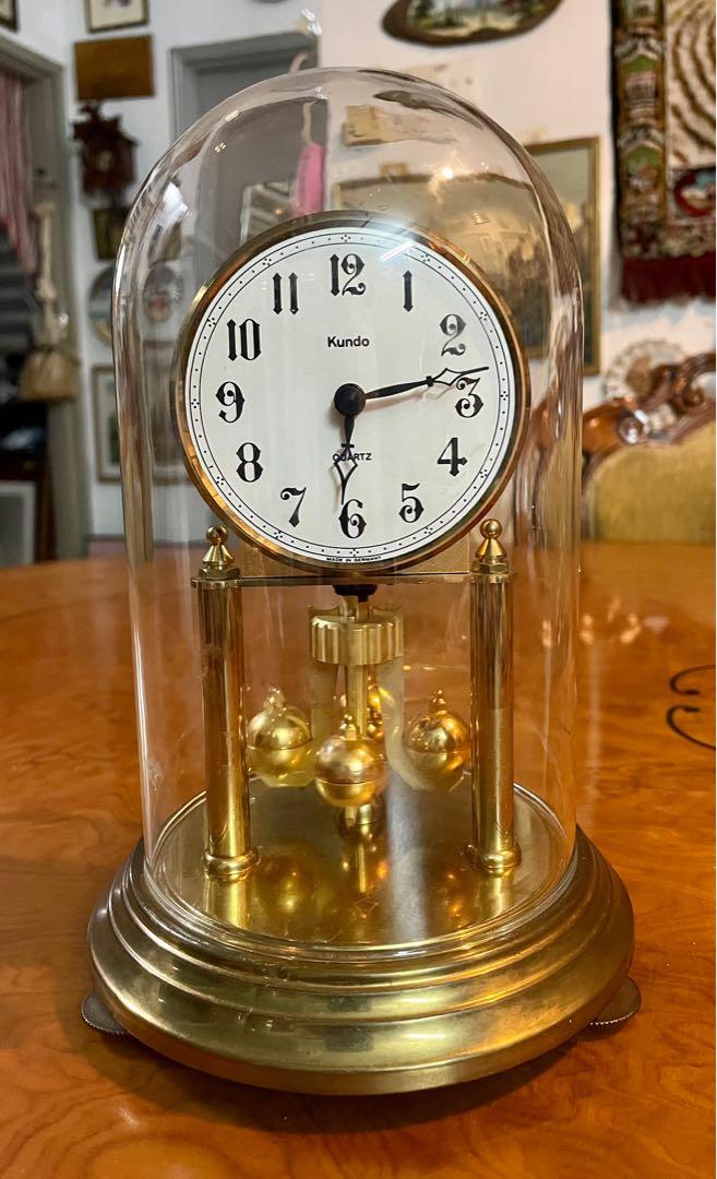 Kundo Quartz Clock Germany 15x15x24cms, Hobbies & Toys, Collectibles