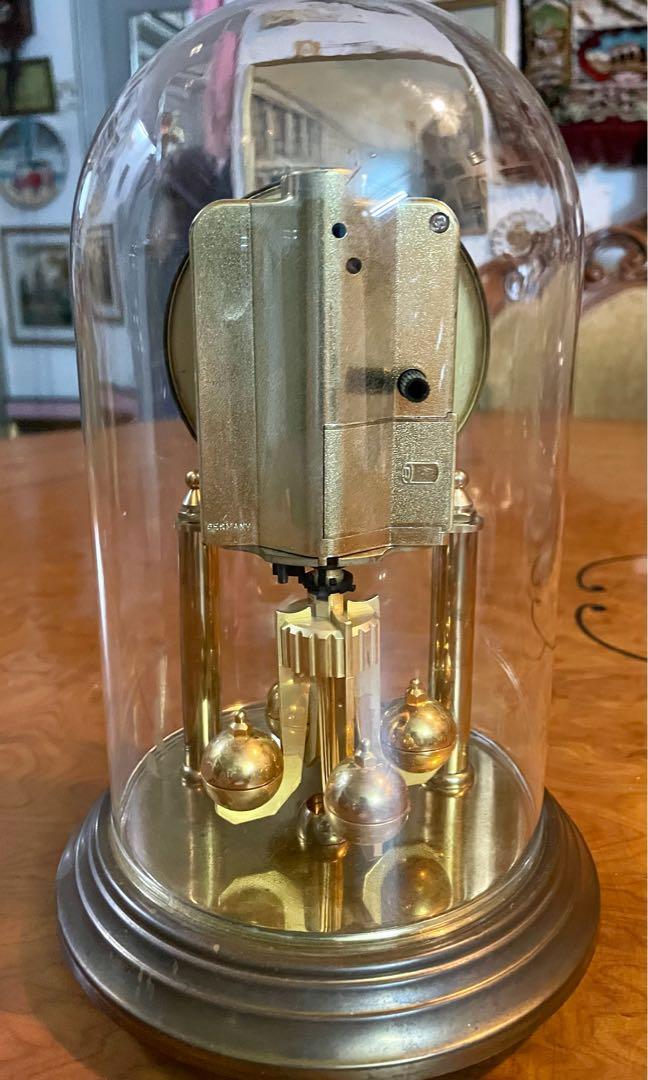 Kundo Quartz Clock Germany 15x15x24cms, Antiques, Vintage Collectibles