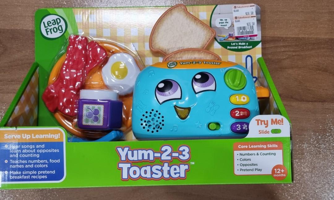 Leapfrog yum-2-3 toaster, Hobbies & Toys, Toys & Games on Carousell