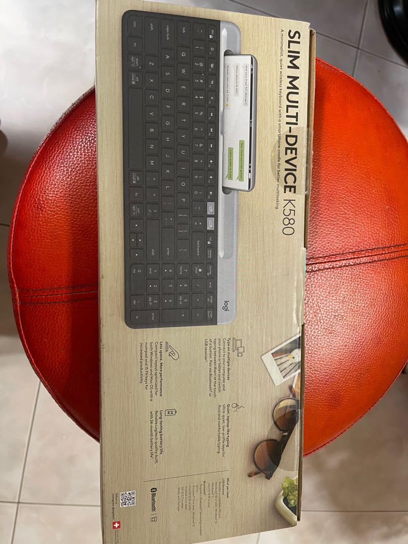 Logitech Keyboard Slim Multi Device K580, Computers & Tech, Parts