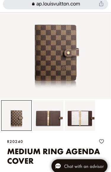 Louis Vuitton Notebook Cover Paul, Luxury, Bags & Wallets on Carousell