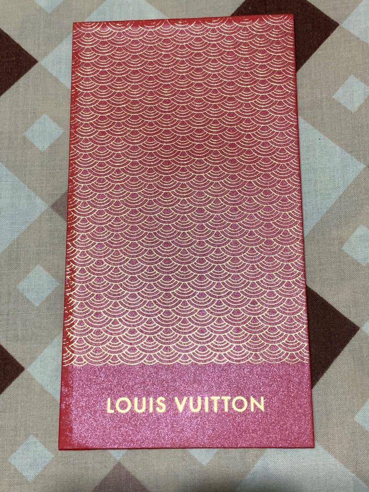 Louis Vuitton LV Red Packet Ang Pao, Hobbies & Toys, Stationery & Craft ...