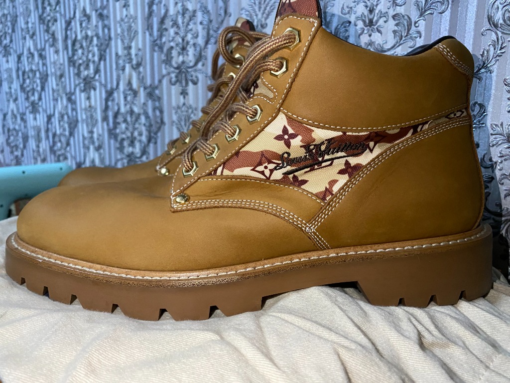 Oberkampf ankle cheap boot louis vuitton