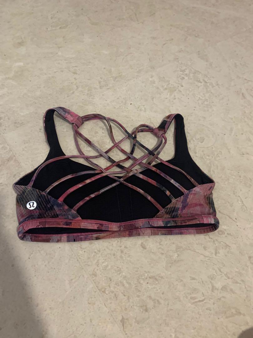 Lululemon Free To be Wild Sports Bra Size 4 Women s Fashion