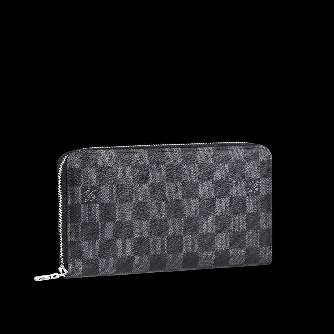 LV Graphite Men's Long Wallet, Luxury, Bags & Wallets on Carousell