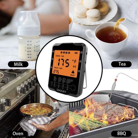 Meat Thermometer for Grilling Rilitor Smart Wireless