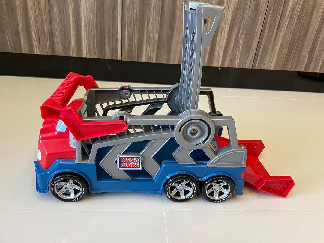 Mega bloks truck carry case and playable ramp