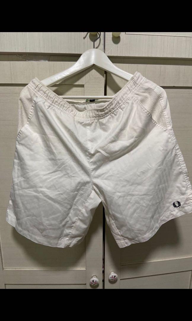 Men s Fred perry white shorts