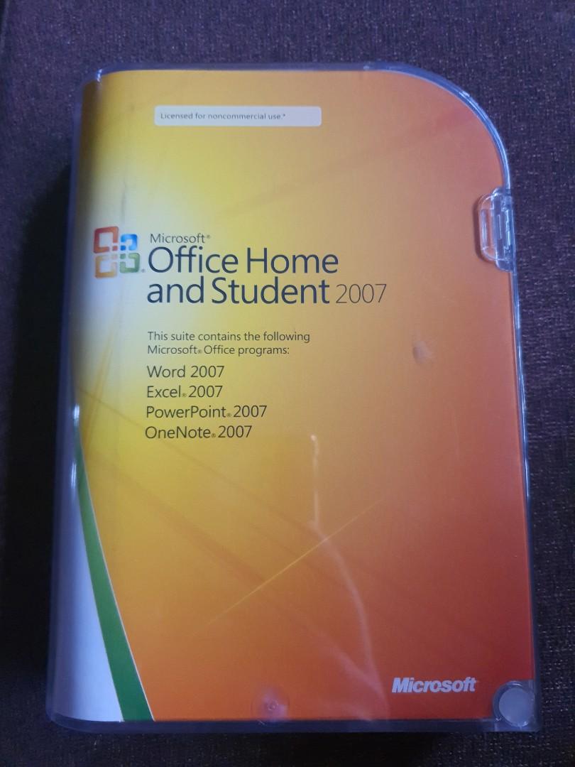 Microsoft Office Home and Student 2007, Computers & Tech, Parts
