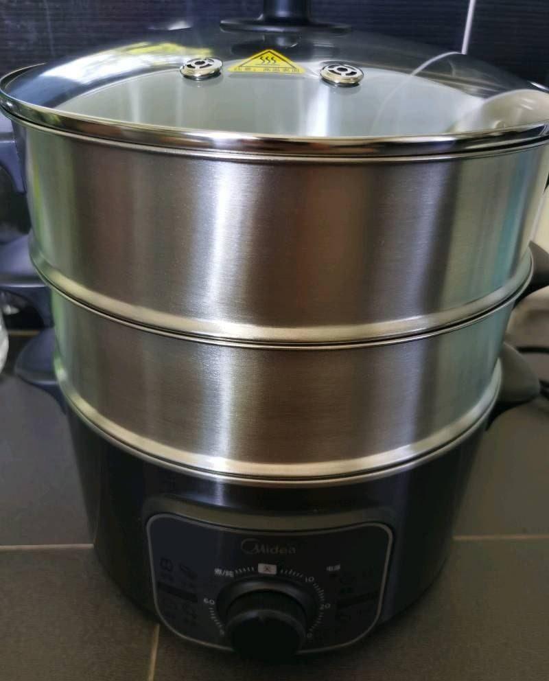 Midea 3 Layer Electric Multifunctional Food Steamer Pengukus Makanan Stim Makanan Pau, TV & Home