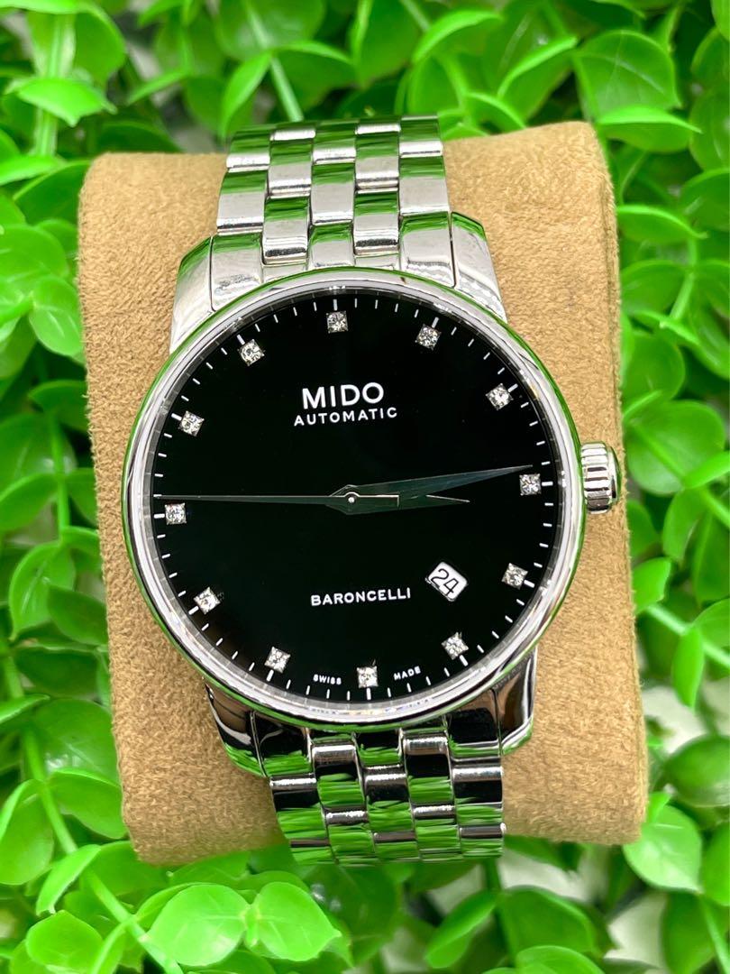 MIDO BARONCELLI DIAMOND AUTOMATIC WATCH 38MM Luxury Watches on