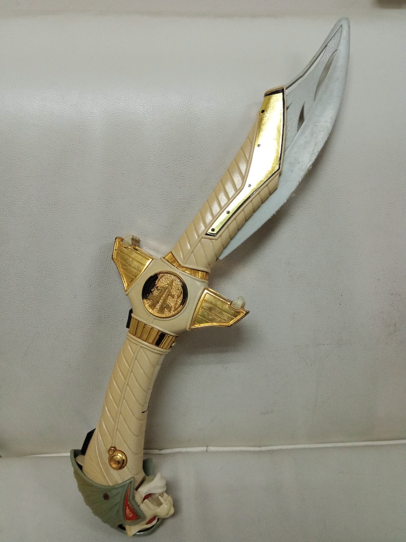 White ranger sword toy 2025