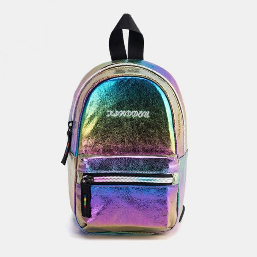 mini rainbow backpack