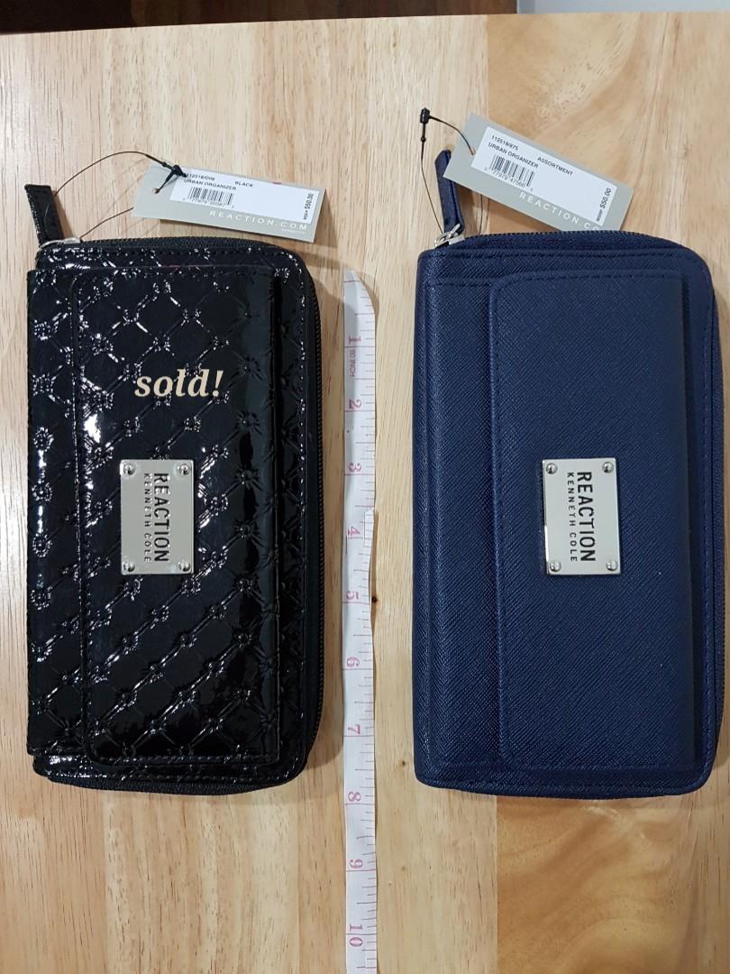 More than 40% OFF! Kenneth Cole Reaction Wallet (Category: Wallets & Card holders) located in Pasig City. Submitted by rokels_locker (Listing ID 232368676, Image 1). Description: Can fit and iphone 6s or same size phone. SRP $50, only 1 on stock for each.