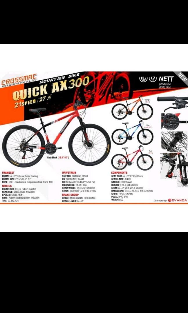 MTB Crossmac AX300 27.5