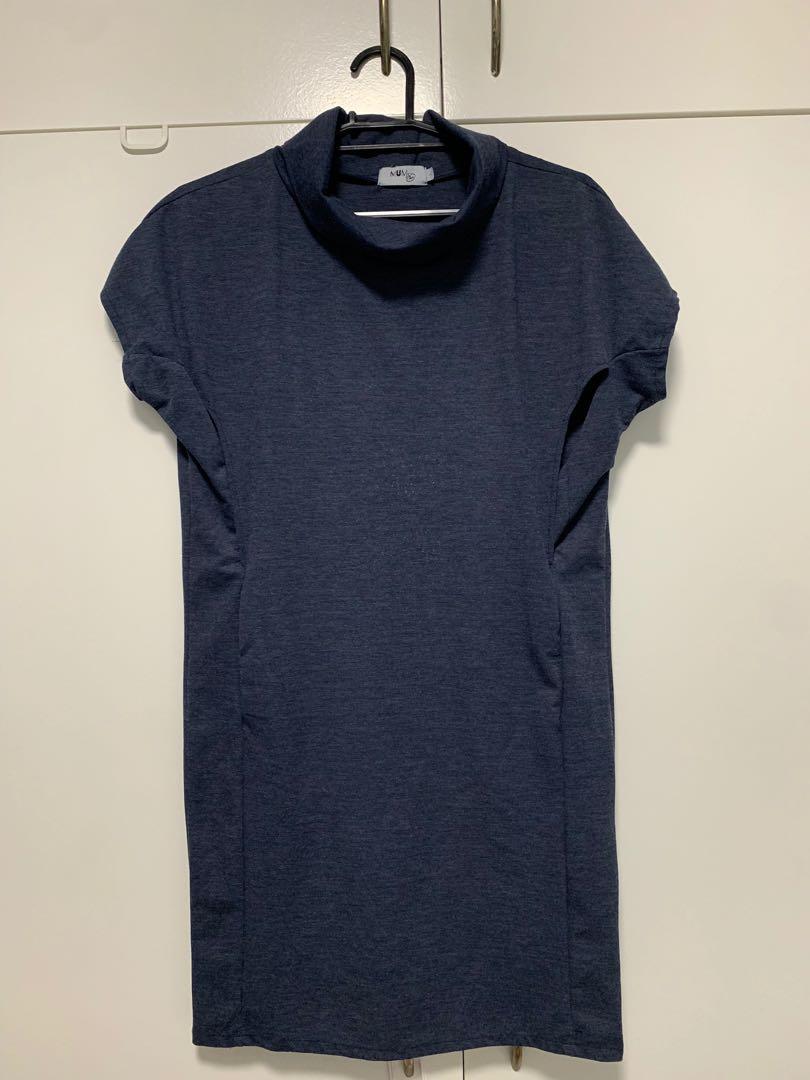 Mum Breastfeeding Dress (Category: Dresses) located in Quezon City. Submitted by karmela.martin (Listing ID 1133870235, Image 1). Description: Bluish gray breastfeeding dress (side access).. with fluff/himulmol, pls see photos.