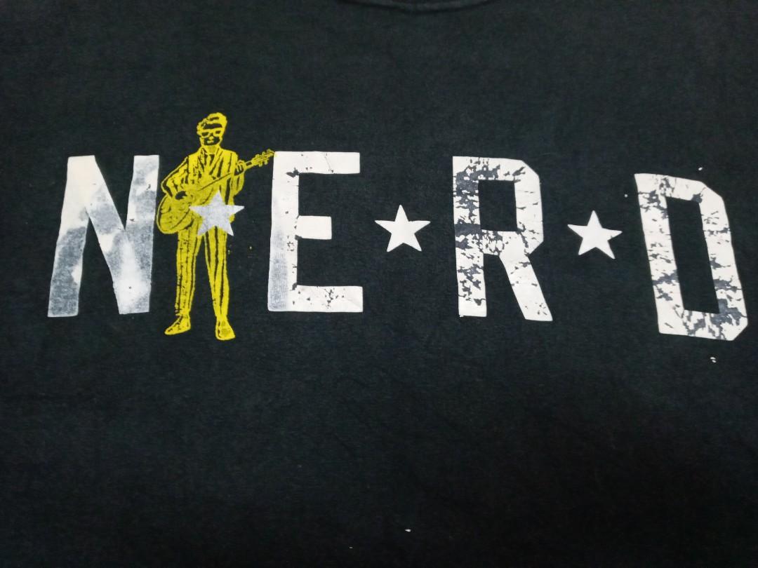 NERD BAND SHIRT, Men's Fashion, Clothes 