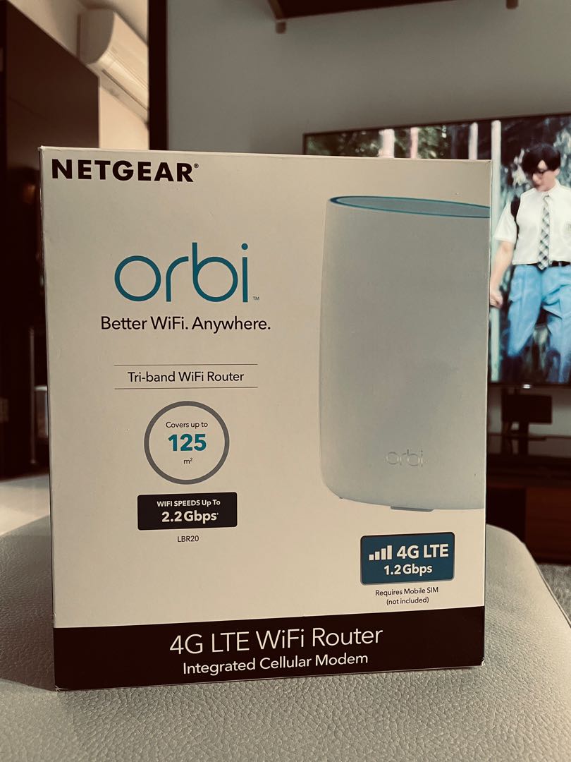 Netgear Orbi 4G LTE WiFi Router, 電腦＆科技, 電腦周邊及配件, Wifi及上網相關產品 - Carousell