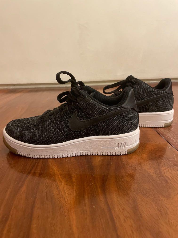 Nike air force 1 ultra flyknit womens brown