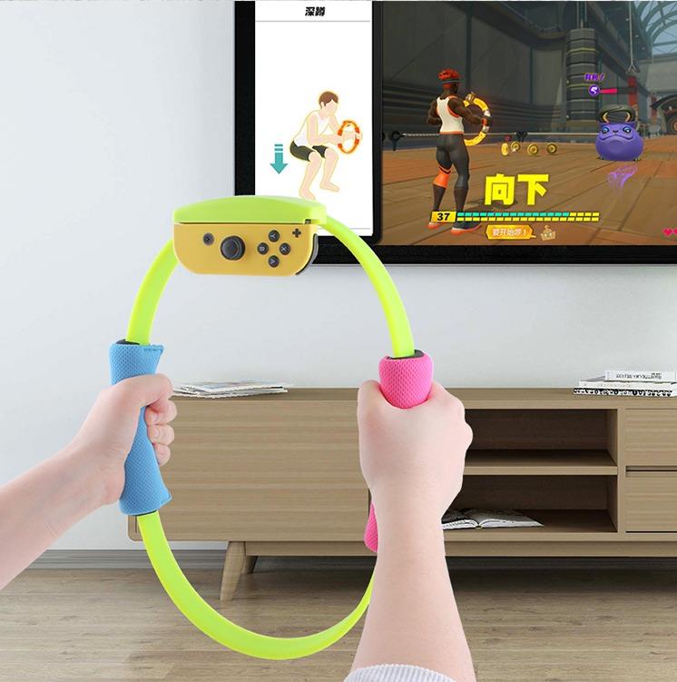 New Upgrade 2-in-1 Arm and Leg strap Compatible with Nintendo Switch  Sports/Ring Fit Adventure/Just Dance