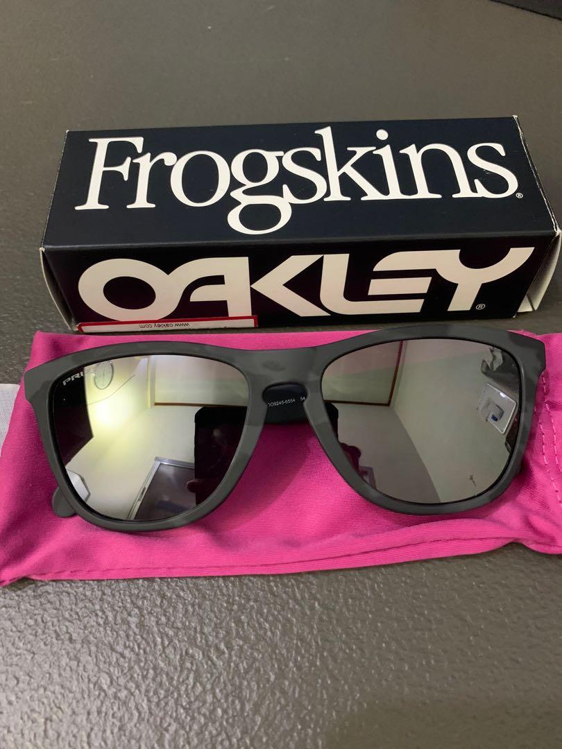 Oakley Frogskins Prizm Black Camo, Women's Fashion, Watches & Accessories,  Sunglasses & Eyewear on Carousell