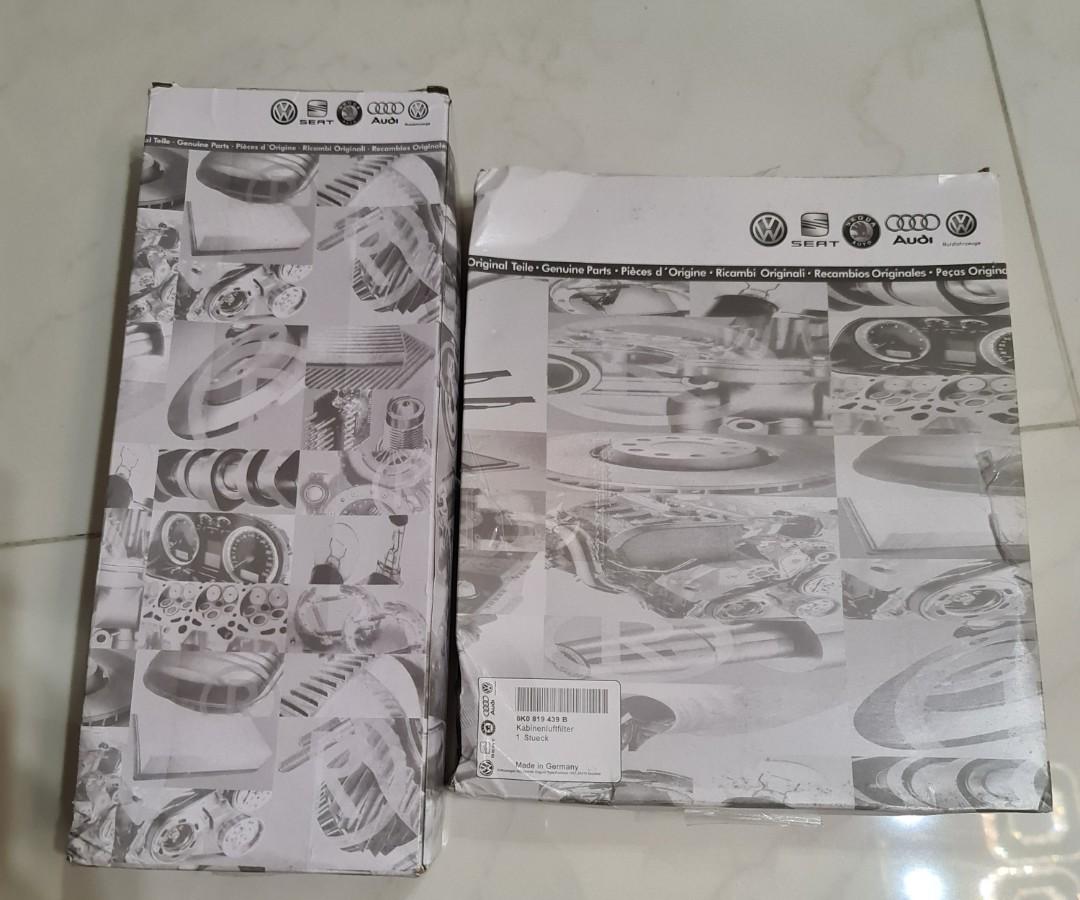 Original Audi Q5 Air Con Filter & Air Filter, Car Accessories, Car